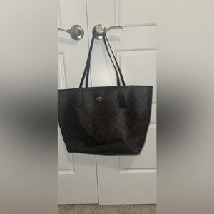 Authentic coach tote